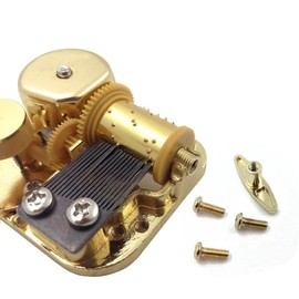 YouTang(TM) 18 Note Windup Gold Plating Clockwork Mechanism DIY Music Box Movement,Tune:Edelweiss