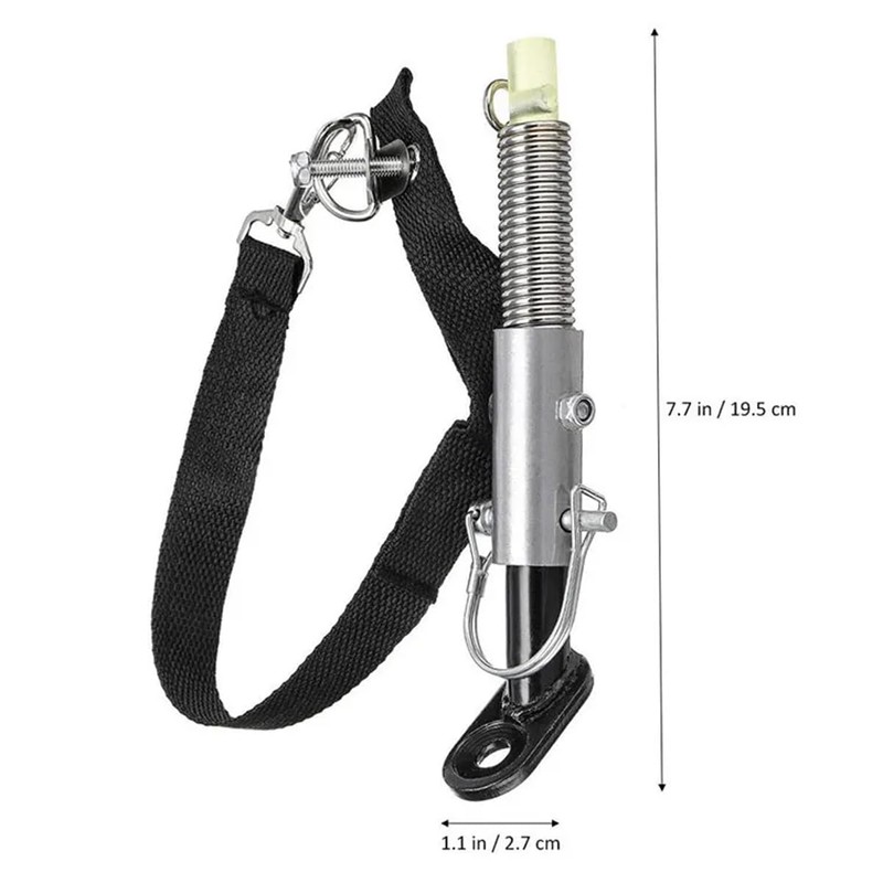 ANCLLO Bicycle Towing Hitch, Bicycle Trailer Coupling Adapter, Bicycle Trailer