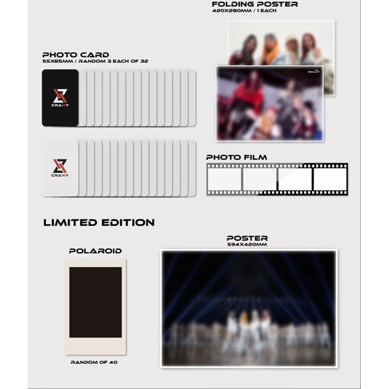 CRAXY [RE_] 1st Single Album (RE_ + CRAZY - 2