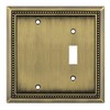Henne Bery Sunken Pearls Heavy Duty Decorative Wall Plate Switch