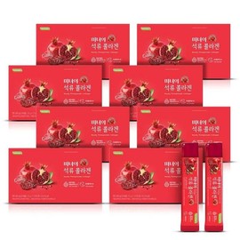 (신세계라이브쇼핑)미녀의 석류 콜라겐 200포 (25g x 25포 x 8Box)(직2) Shinsegae Live Shopping Beautiful Pomegranate Collagen 200 Packs (25g x 25 Packs x 8 Boxes)