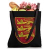 JERSEY COAT OF ARMS FLAG ENGLISH CHANNEL ISLAND BAILIWICK Tote