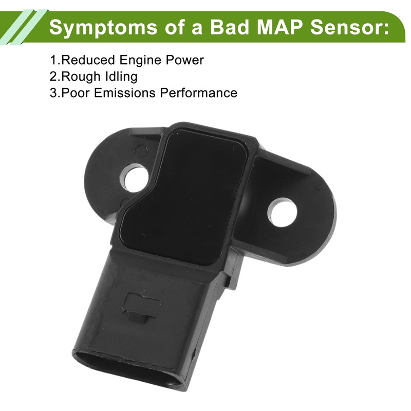 X AUTOHAUX Manifold Absolute Pressure MAP Sensor for Volkswagen Golf