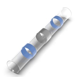 10 - 100 solder connector blue Ø 5 mm 1,0 - 2,5 mm² choice: (30 - pieces)