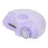 Electric Nail Clipper Round Anti Pinch USB Rechargeable Safety Electric