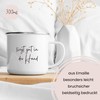 GRAZDesign Personalisierte Emaille-Tasse für Kinder – 300 ml, mit Namen