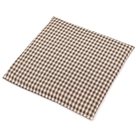 Current Seeds Cushion 19 x 19 cm Brown/White - Small Grain Cushion as Heat Cushion and/or Cooling Compress