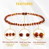 Amber Necklace (33cm, Cognac)