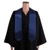GradClassical - Estola de graduación unisex para adultos, 60 pulgadas,