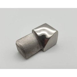 Inner Corner Round Profile 10 mm Glossy for Stainless Steel Rails Rotthues Tile Rail Quarter Circle Profile