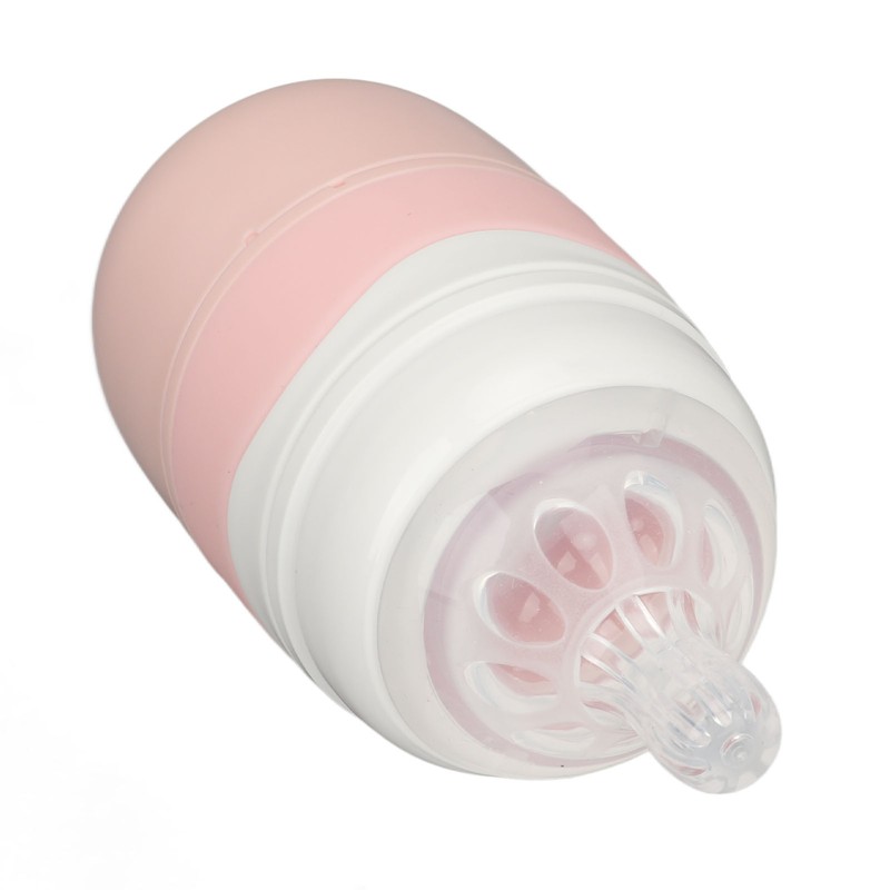Quick Flush Baby Bottle Detachable Portable Press Rotate Quick Flush