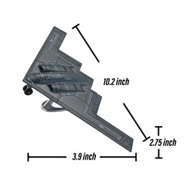 Fuwraixis Fighter Aircraft Building Blocks, B-2 Bomber Building Blocks Models, Collectable Toy for Boys, Aeroplane Decorations, Gifts for Children and Adults from 3 Years
