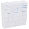FD-258 Fingerprint Card - Blue, 250 Pack (Blue, 250)