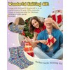 Complete Knitting Socks Starter Kit with Knitting Machine, 50g Colorful
