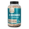 Picolinato Cromo Carnitina Raíces Zen 120 Cáps Chromium Sabor