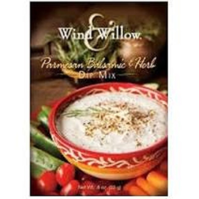 Wind & Willow Parmesan Balsamic & Herb Dip Mix Boxes, Pack of 2