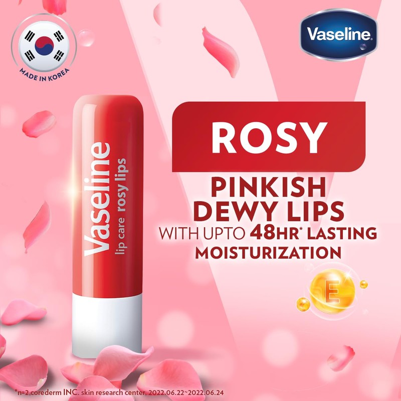Vaseline Lipstick Rosy 0.17 Ounce