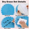 24 Pack Dry Erase Dots 11 Inch Circles Spots 8
