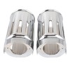 Unbranded Aluminum Fork Boot Slider Cover Cow Bells For Harley