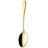 Takakuwa Metal Standard Dessert Spoon, Matte Gold, Size: Approx. 7.1