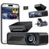 Pelsee P1 Duo 4K Dash Cam Front and Rear, 64GB