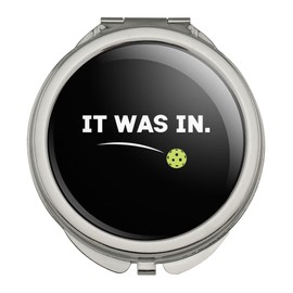 GRAPHICS & MORE Pickleball It was in Compact Travel Purse Handbag Makeup Mirror