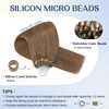 Hairro Microlink Hair Extensions Human Hair Micro Loop Bead In