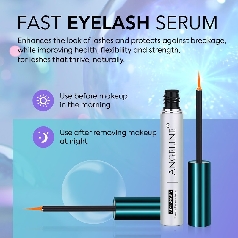 Eyelash Serum without Hormones, Lash Serum: 5 ml, Natural Hormone-Free