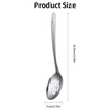 HRLORK Slotted Spoon Large 12.8inch/32.5cm Stainless Steel Cooking Spoons Cooking