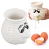 Egg Separator Funny Snot Nose Easy Operation Durable Ceramic Time