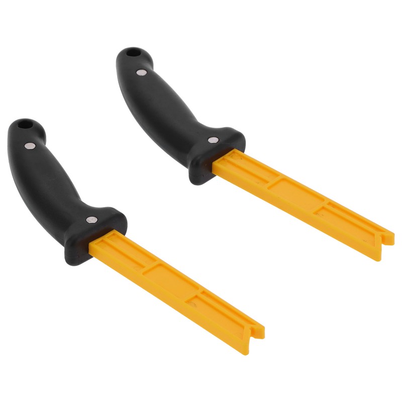 2Pcs Magnet Woodworking Push Stick ABS AntiSlip Saw RustResistant Hand