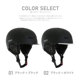 PONTAPES PONH-1982 Snowboarding Helmet, Adjustable Dial Size, CE Standard/EN1077 Certified, Men's, Women's, Adults, Black x Black, L 22.8 - 24.0 inches (58 - 61 cm), Protector, Snowboarding, Men's,