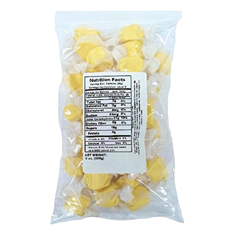 Salt Water Taffy - Banana - 3-8 Oz Pkg