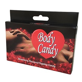 Hen / Stag Party Must Have - Strawberry Flavoured Popping Body Candy