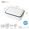Takenaka T-26605 Retro Moda Square Lunch Box, 1 Tier, Made