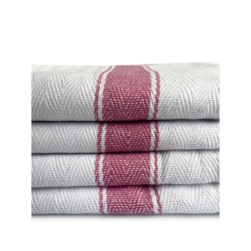 OPAL AND OAK HOME Herringbone Kitchen Towel Set of 4