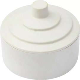 FindingKing Watchmakers Plastic Alcohol Or Benzene Cup Jewelers Jar w/ Lid 3"