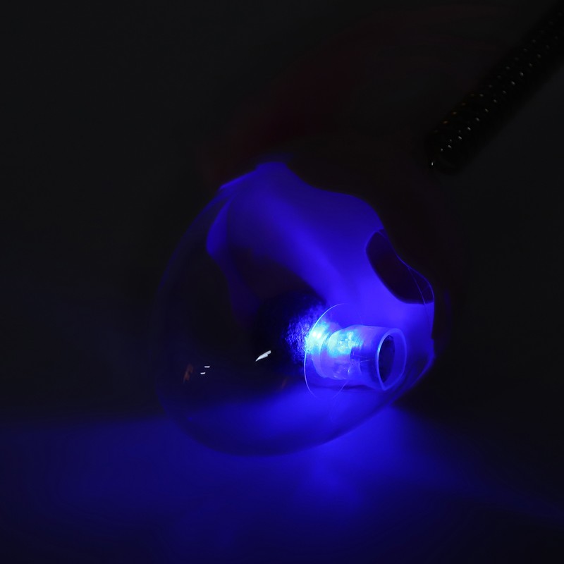 ABS LED Lighting Swing Spring Feather Leak Food Pet Toy