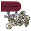 Blue American Jean Tack Buttons (17mm Mate CT. 8 Tool)-There