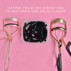 Pink Eyelash Curler Refills (24-Pack) Replacement Pads Eye Lash and
