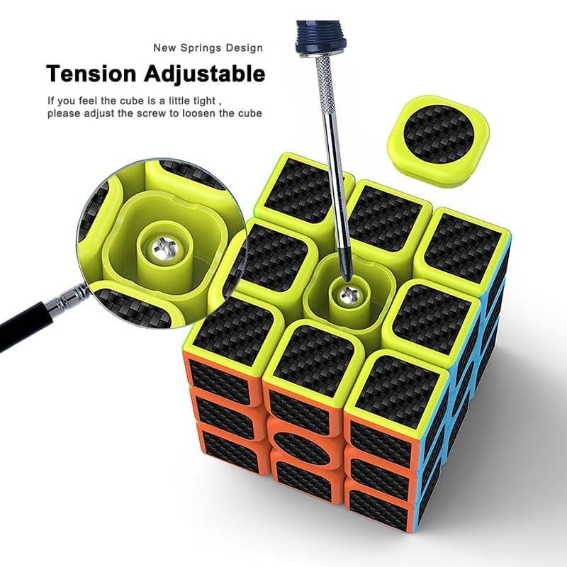 CREADY® Magic Cube 3 x 3 Speed Cube - Easy