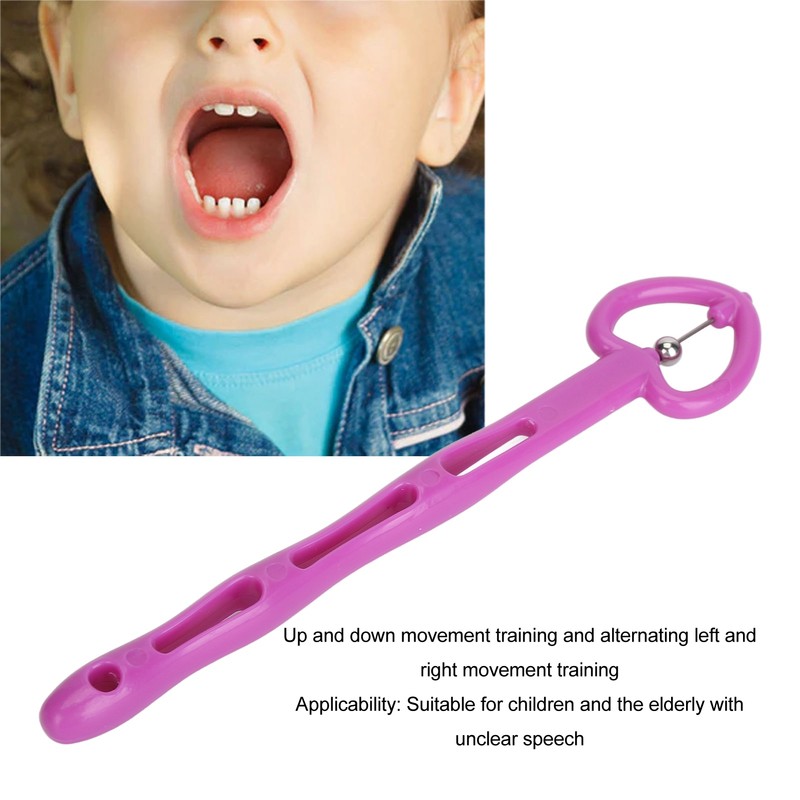 Oral Tongue Mouth Exerciser Oral Muscle Strength Speech Tongue Training
