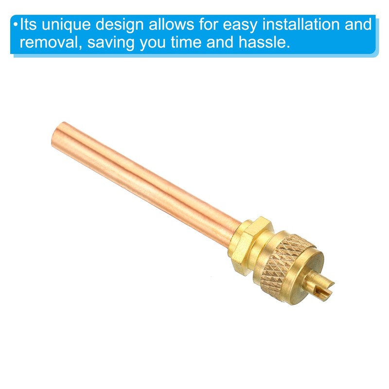 PATIKIL 1/4" SAE x 6mm OD x 50mm Stem x