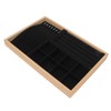 Jewelry Drawer Insert Multipurpose Triple Use Jewelry Display Tray for