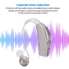 Rechargable Hearing Aid Ear Sound Amplifier Assist ABS with Charging