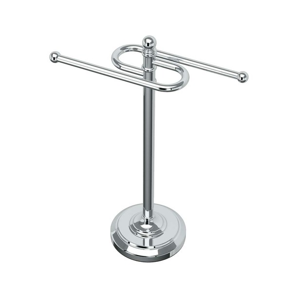 Gatco 1546 Counter Top S Style Towel Holder, Chrome