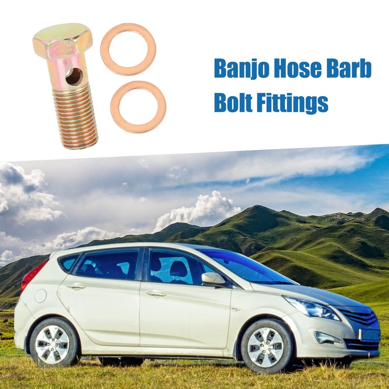 A ABSOPRO Banjo Bolt Brake Fitting Adapter M14 x 1.5