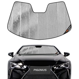 Pigenius Windshield Sun Shade for Lexus LC 2018-2026 Front Window Sunshade - AstraGuard