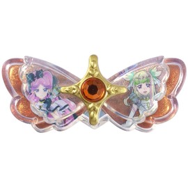 BANDAI Kimi and Idol Pretty Cure ♪ Kimi and Idol Transformation Idol Heart Brooch (Bonus: Pretty Cure Kirarun Ribbon, Cure's Cure & Cure Kiss Ver.)