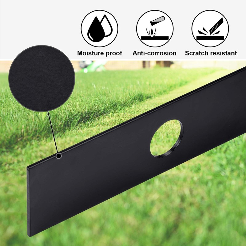 iGreely 5 Pack Edger Blades 1 Inch Center Hole 8"